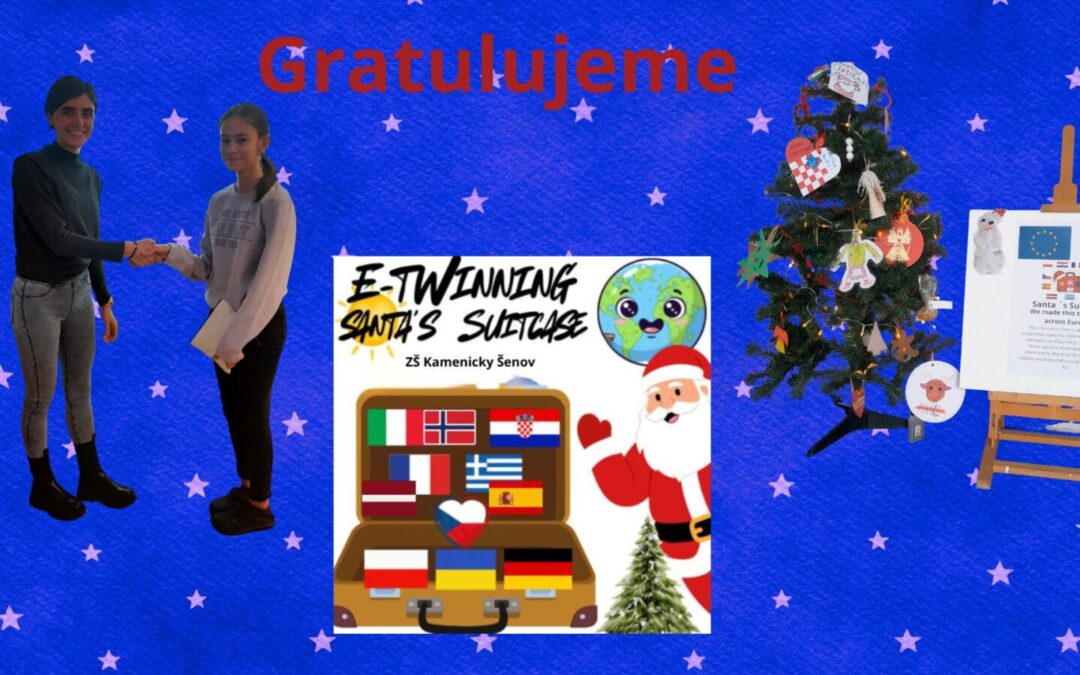 Vánoční příběh našeho eTwinningového projektu Santa’s Suitcase