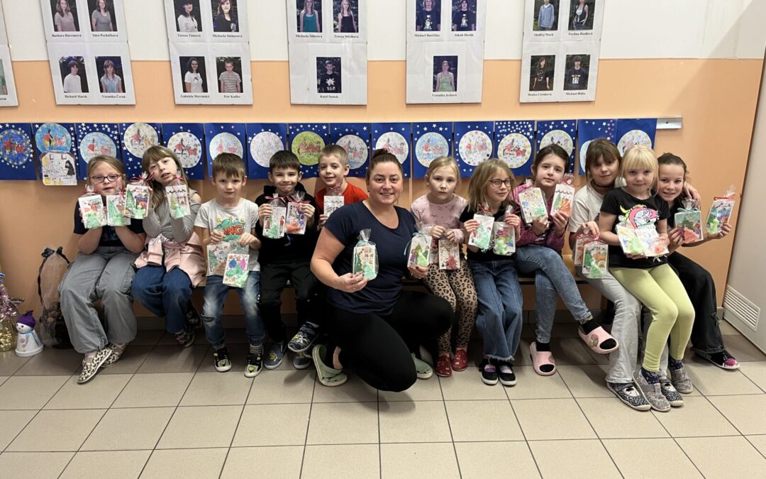 Vánoční přáníčka od Barevných ručiček