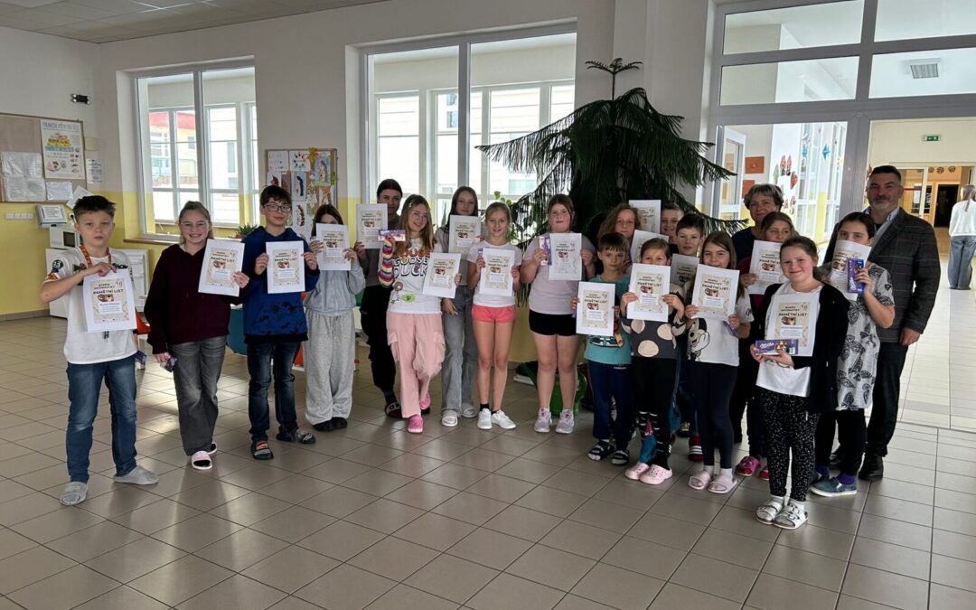 Naše škola se zapojila do soutěže Bobřík informatiky