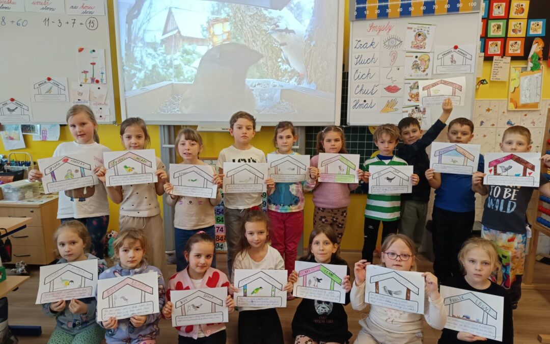 2.A – Ptáci v zimě