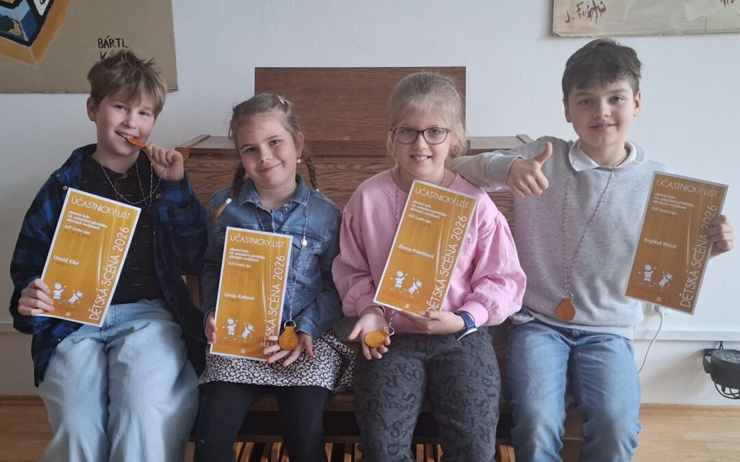 Okresní kolo recitační soutěže Dětská scéna 2026