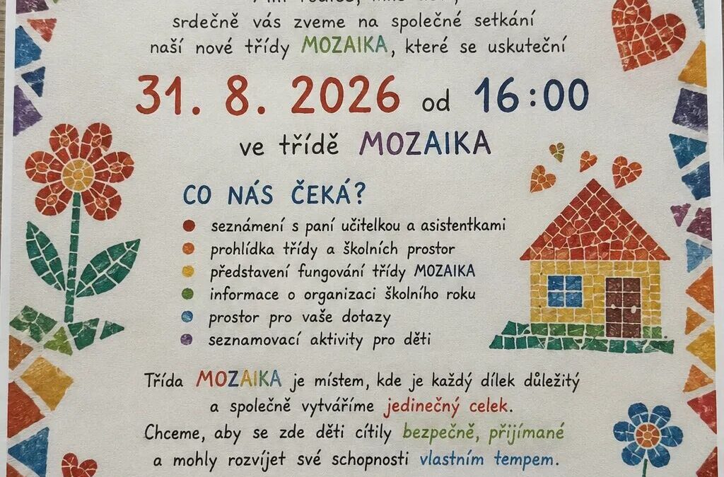 Setkání třídy Mozaika
